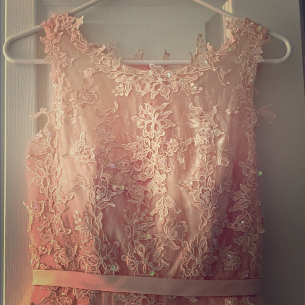 Pink dress